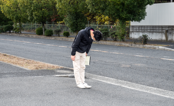 お車のお引き渡し